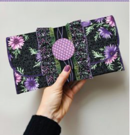 Serger Clutch Bag Workshop Wednesday May 20, 5-8:30pm All Supplies Included