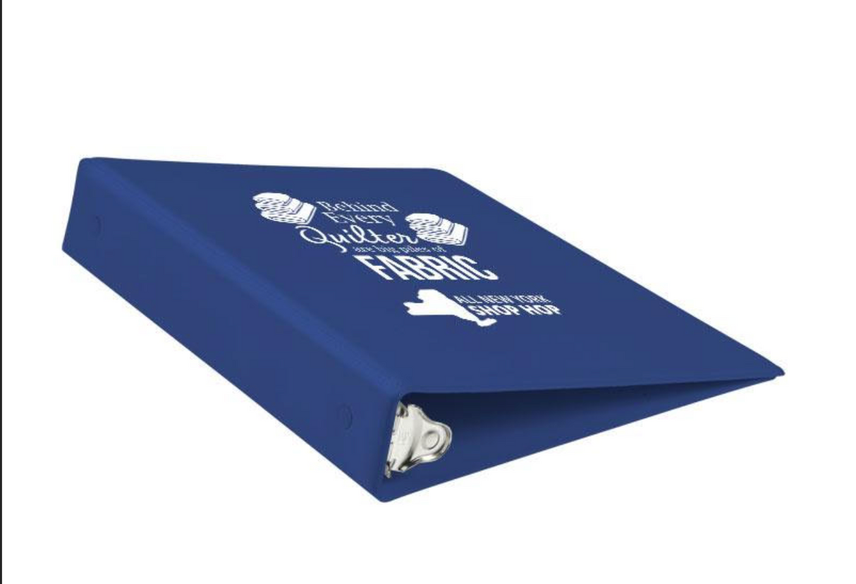 All New York Shop Hop Pattern Card Binders