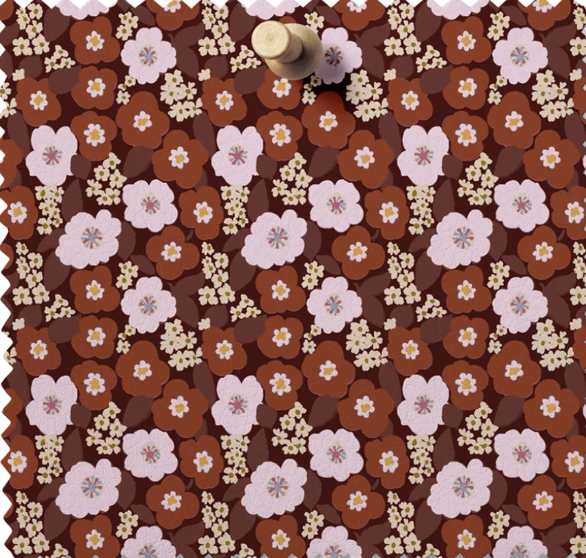 Pre Order Kitchen Garden- Chestnut Parlor Collection by the yard from August Ellery Fulfilled Sept 2026