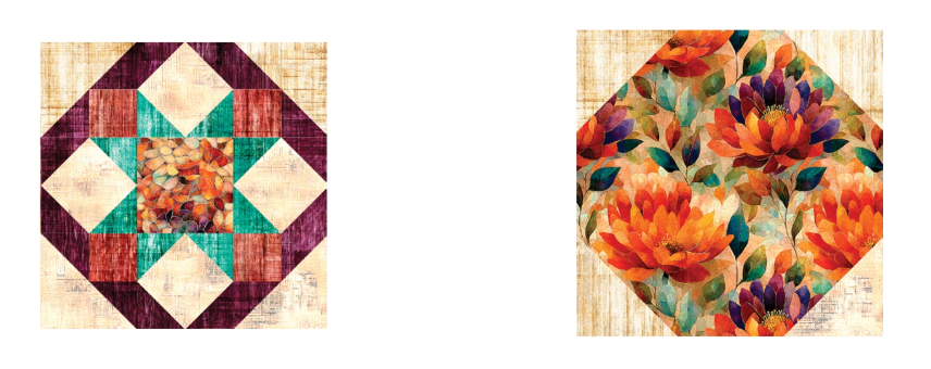 🍁 QT Fabrics Autumn Beauty Block of the Month (BOM), Ships March of 2027