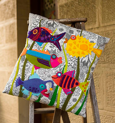 Something Fishy cushion Kit from Wendy Williams