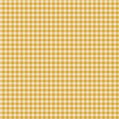 Tilda- Creating Memories Woven- Gingham Yellow by the yard