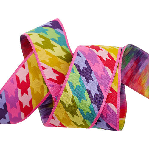 1-1/2in Wide Renaissance Ribbon Webbing by the yard, Sweet Tooth Cosmic