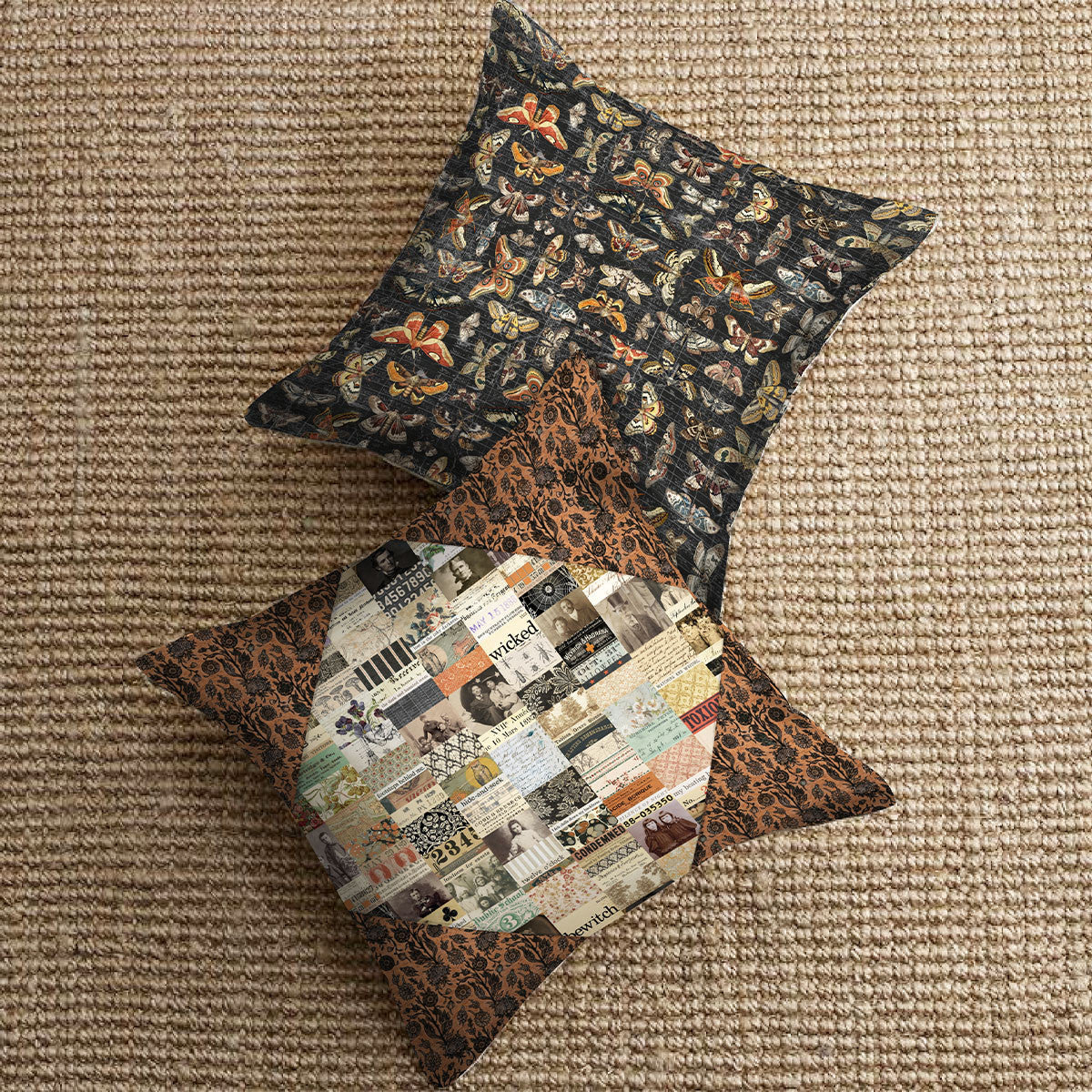 Halloween Moth Study CC - Halloween || Palette Seasonal Canvas Cloth from Time Holtz
