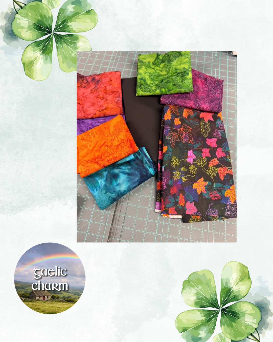 Gaelic Charm Fall Jewel Tones Mystery Bundle