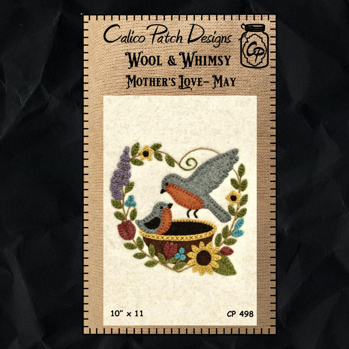 Wool & Whimsy Wool Block of the Month – 12 Month Program (Riley Blake)