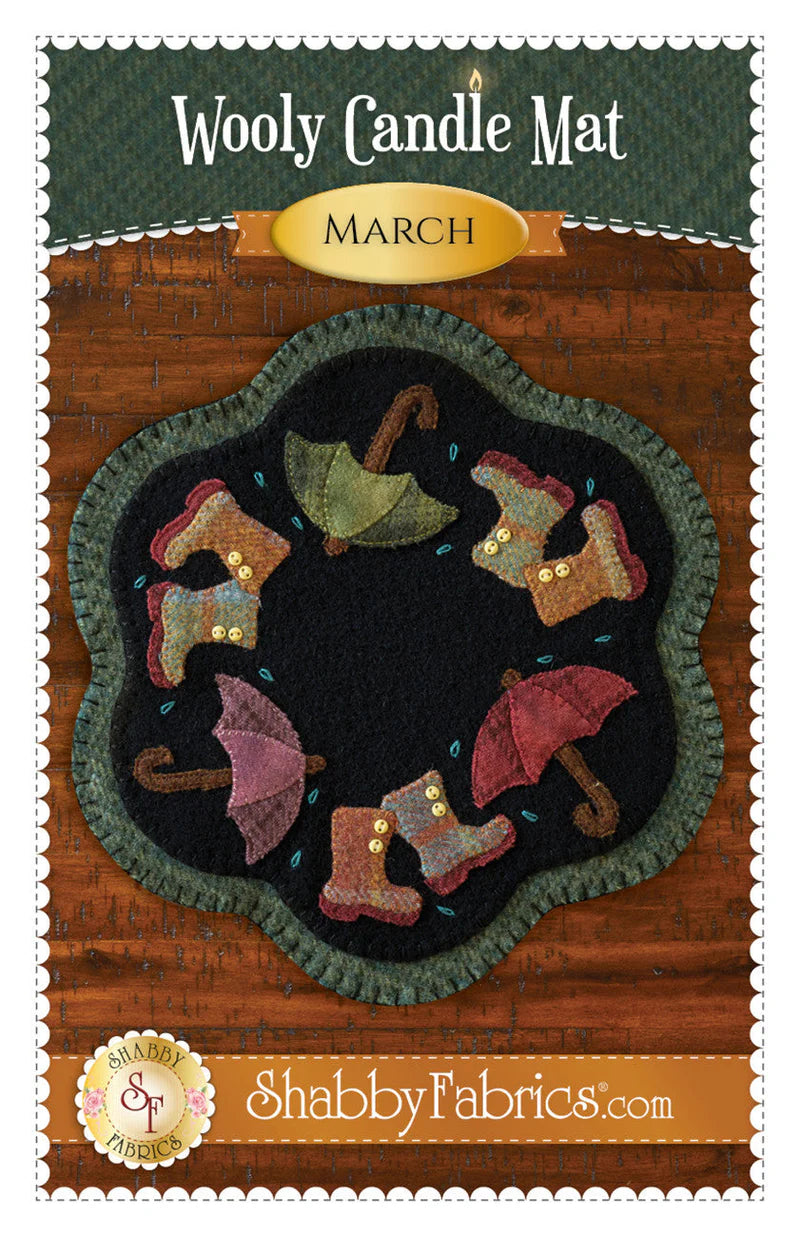 Wooly Candle Mat March Pattern