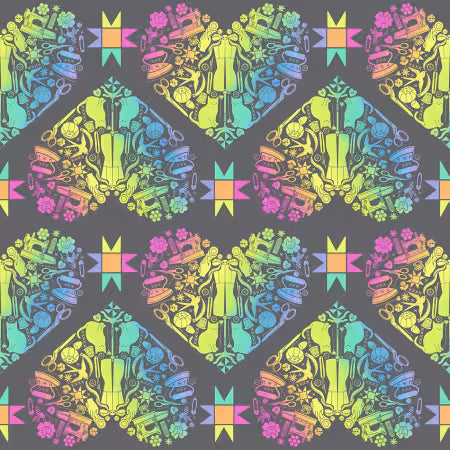 Multi Favorite Things 108in wideback 108" by the yard