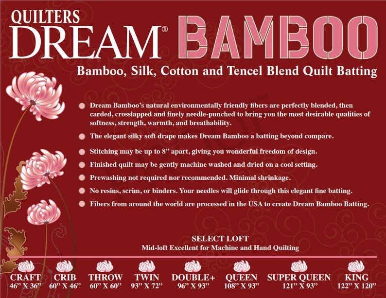 Quilters Dream Bamboo Crib Size 60in x 46in