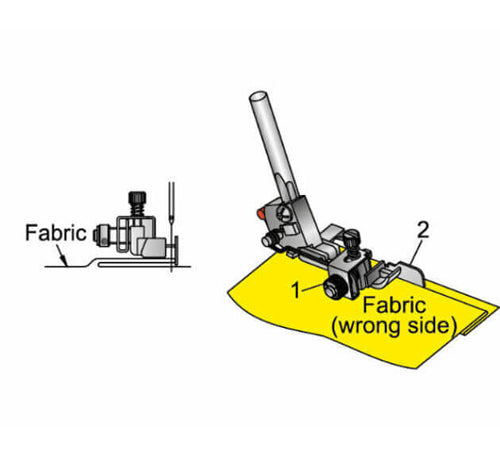 bernette Blindstitch foot b44/b64