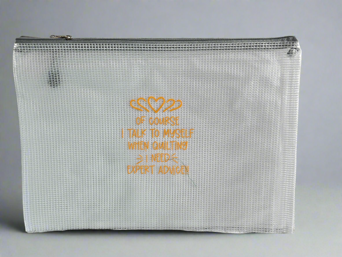 Quilt Project Bag: My ducks are absolutely not in a row