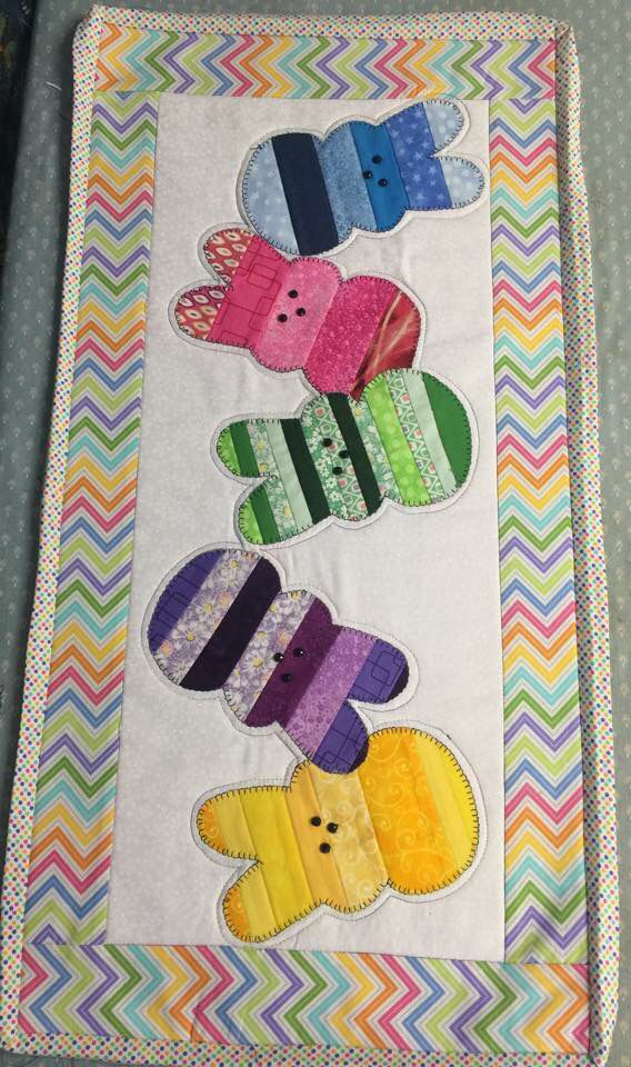 Begin with Barb Series: Quilt-As-You-Go Reverse Appliqué Easter Table Runner, All Supplies included 2/21 10:30-4pm