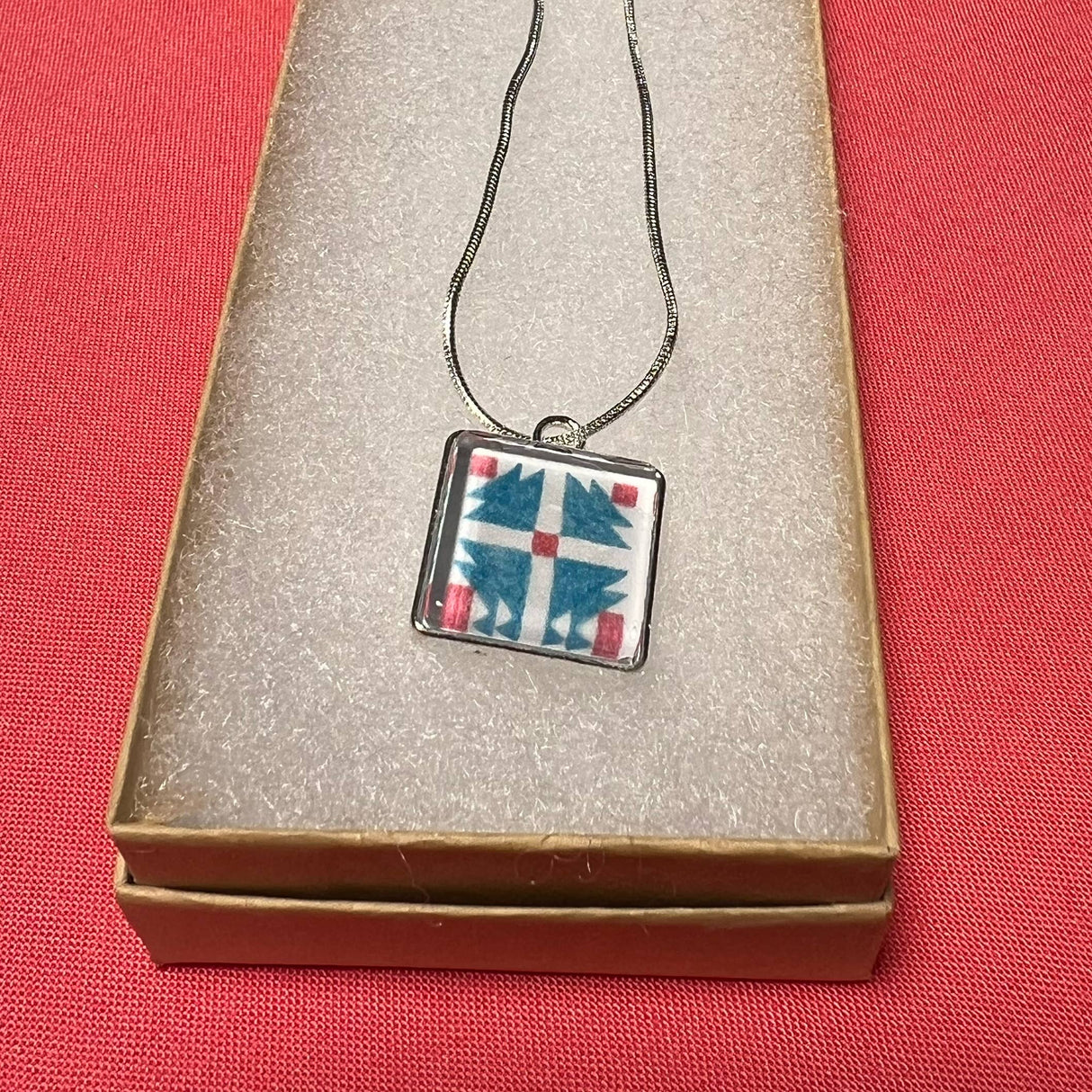 Dove in the Window Small Pendant