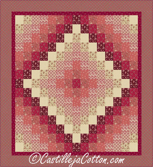 Queen Bed Trip Quilt CJC-52961e