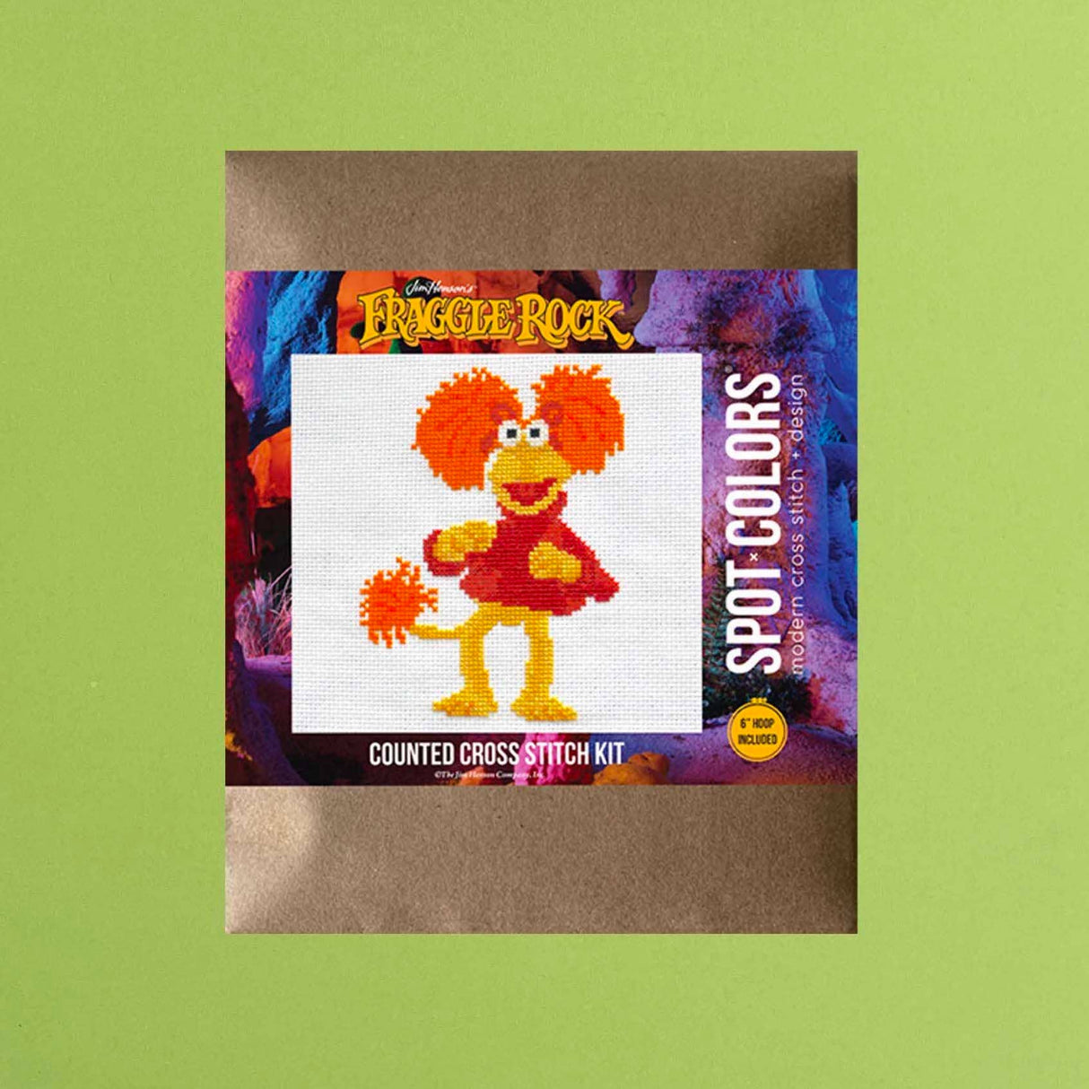 Fraggle Rock: Red Fraggle Counted Cross Stitch Kit