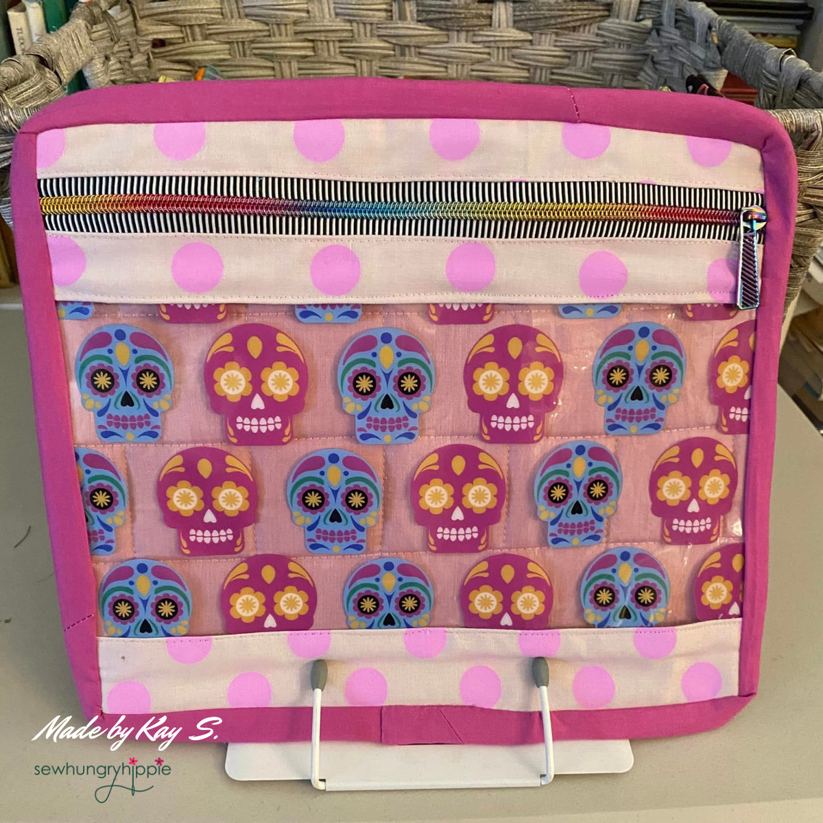 Sugar Skulls Clear TPU Vinyl Fabric 18x56 – Bag Making