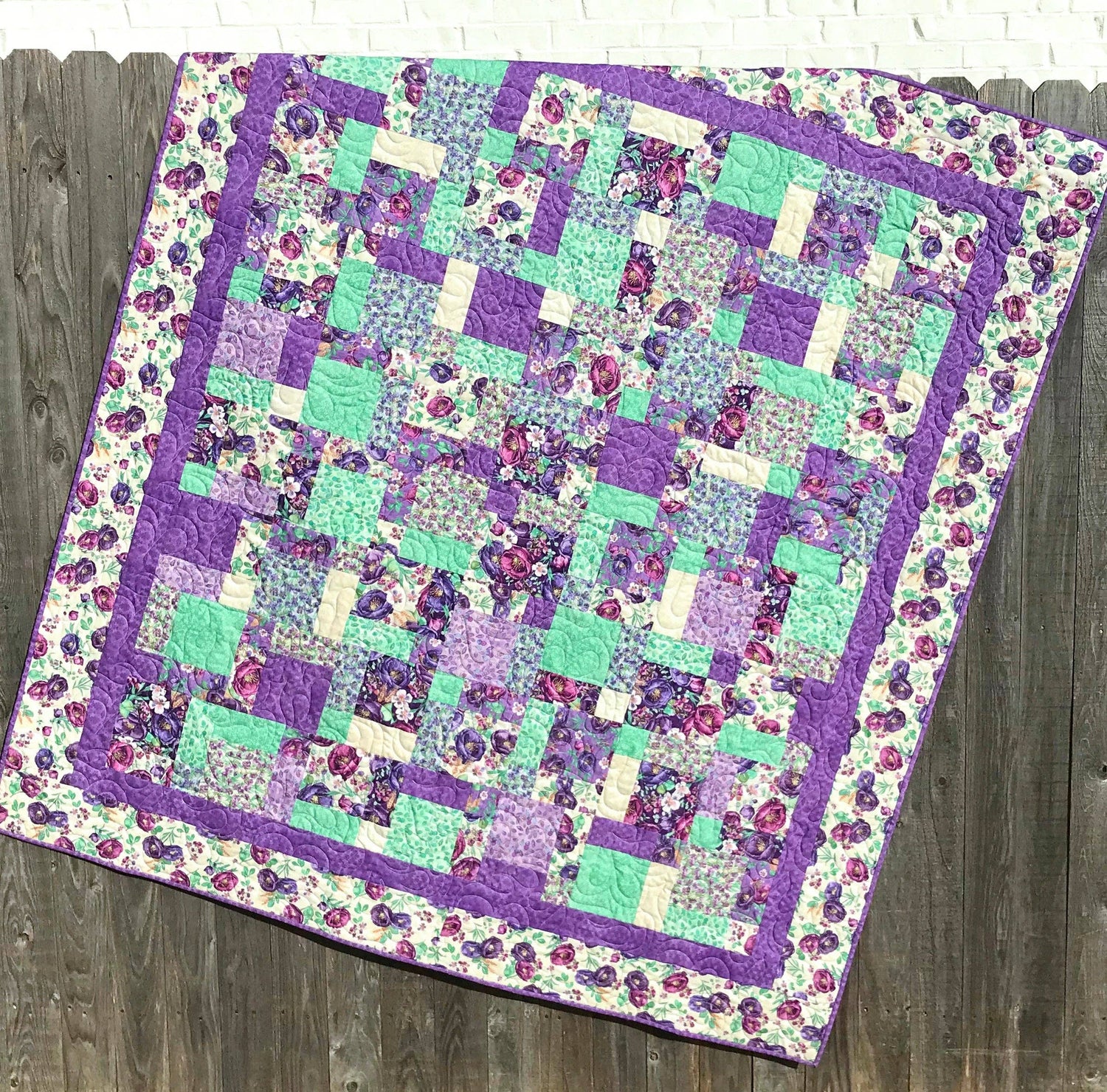 Charming Four Patch Quilt Pattern for Charm Squares