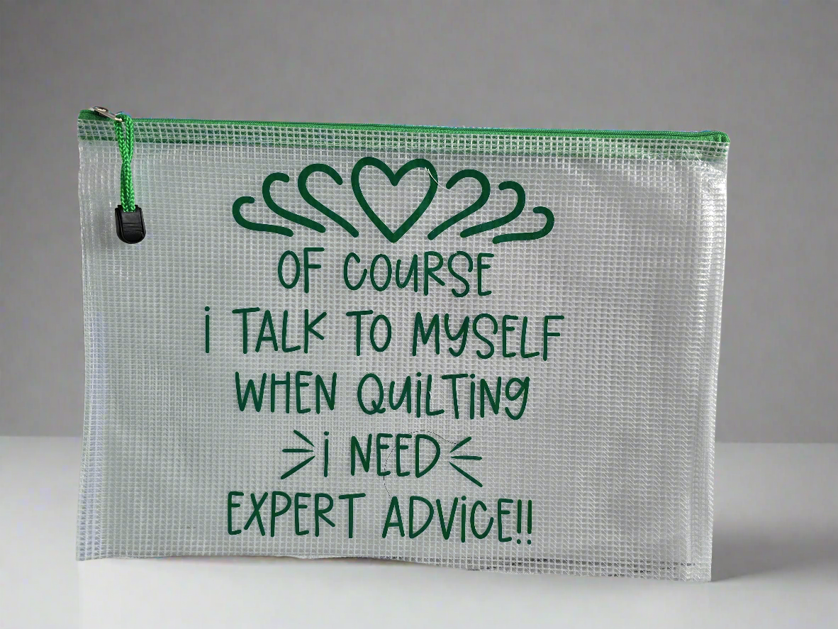 Quilt Project Bag: My ducks are absolutely not in a row