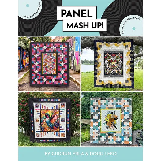 Panel Mash-Up Quilt Book Antler Quilt Design and GE Designs