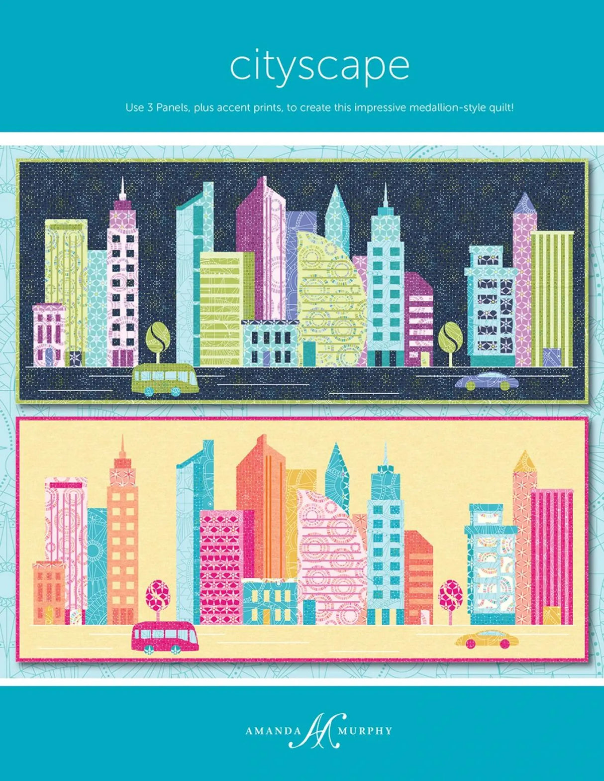 City Scape Wall Hanging Applique Pattern