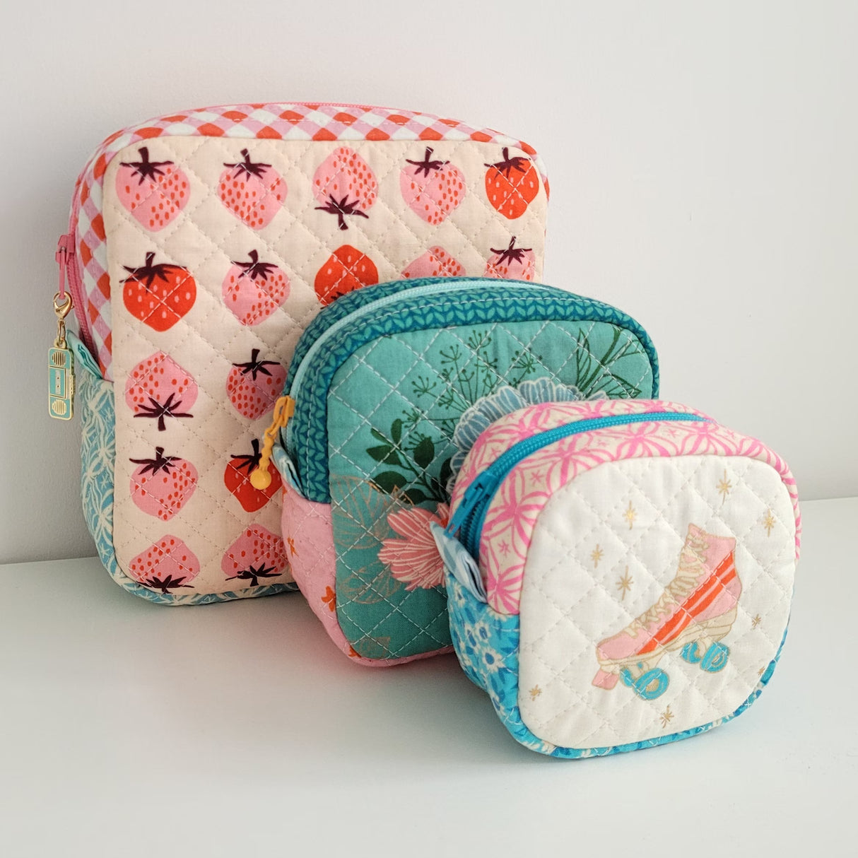 Pouch Party Club at North Shore Quilting... Online Monthly Subscription, Sign up any time!