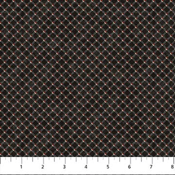 Northcott, ditsy dot black, for the Love of Pete