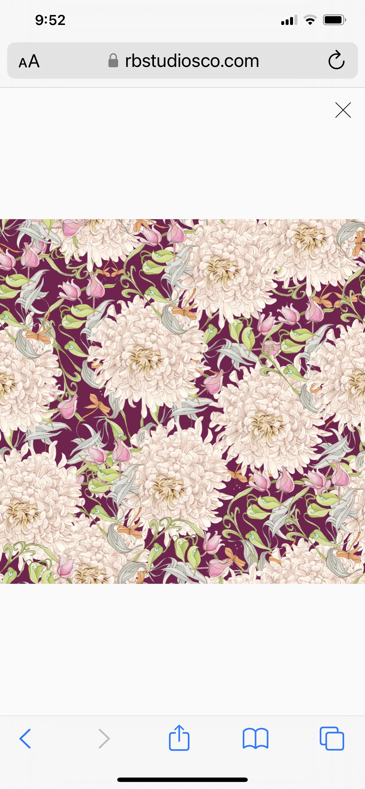 Melrose place DAHLIA BED MP5100-35 CRANBERRY