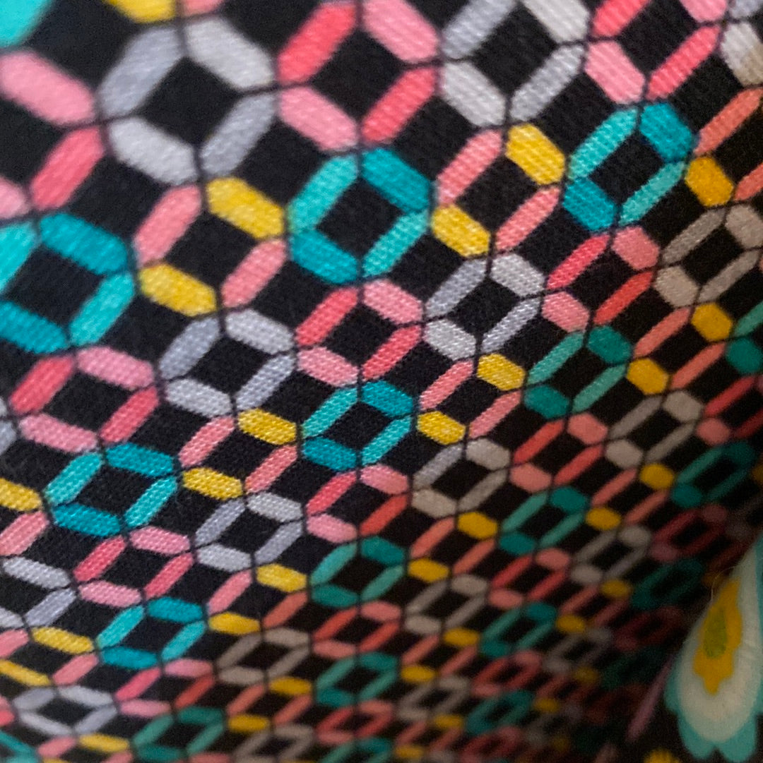 Contempo at Home Fabric by the Yard Bicycle Time Rosey Posey
