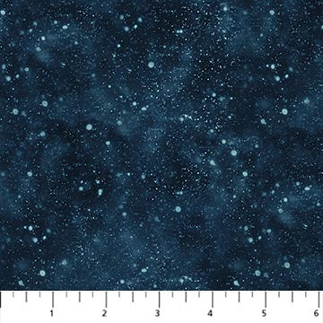Silent Night by Northcott Stars and snowflakes