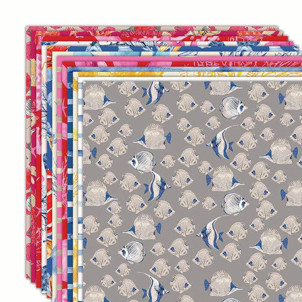 Seaside Swim - 10" Squares/42pc - Multi