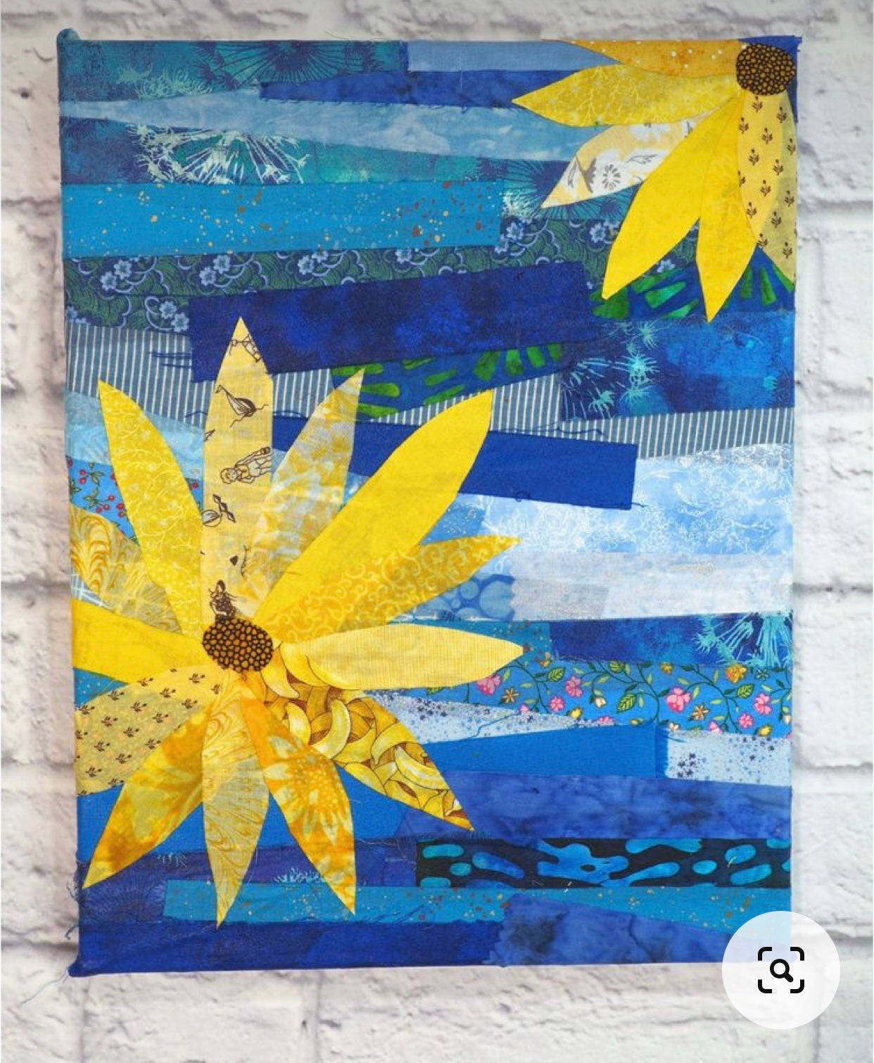 Fiber Art Kids Class, Canvas Fabric Painting 8/12/2023
