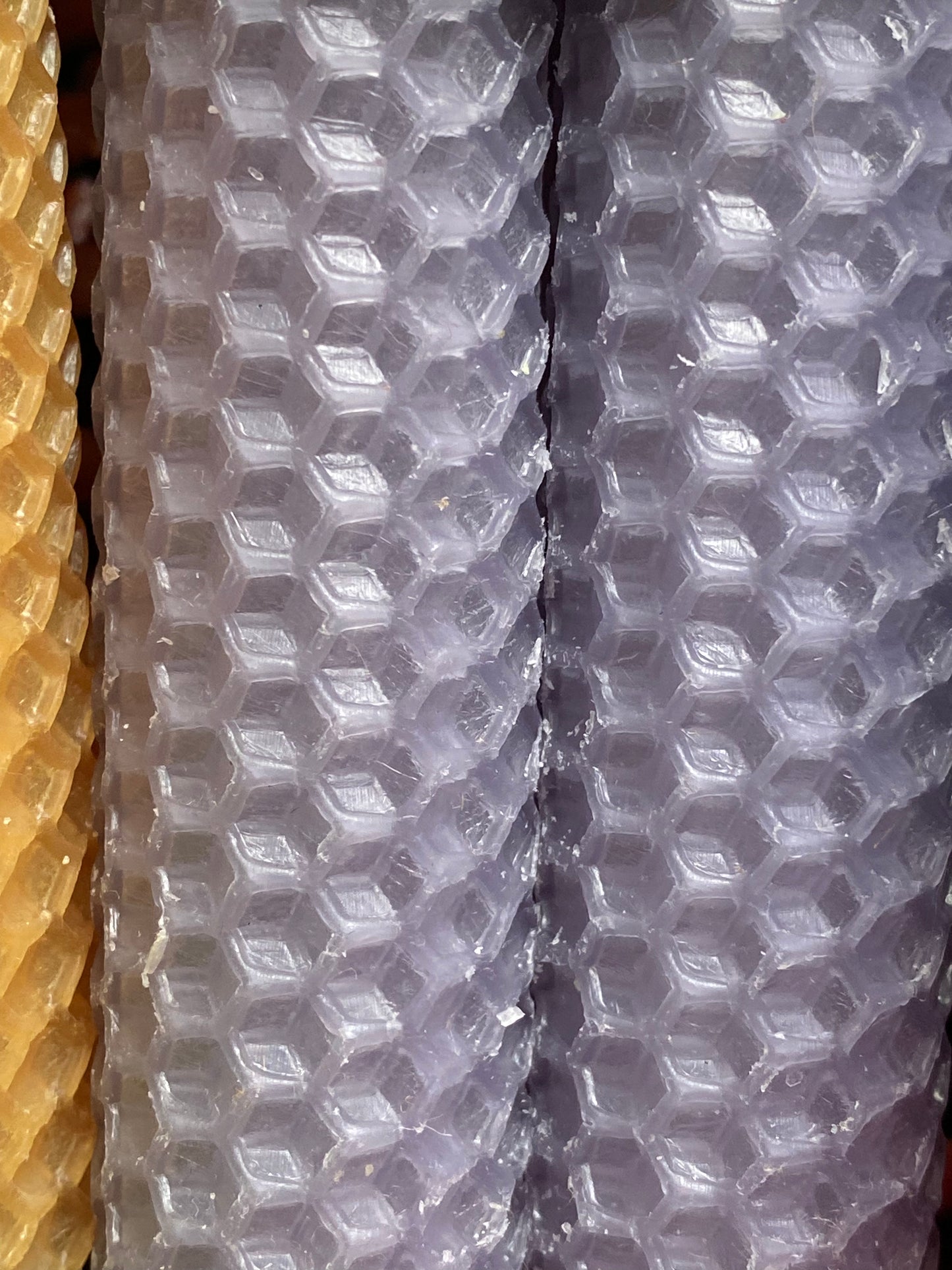 Locally Handmade 100% Pure Beeswax Candles