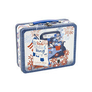 Sandy Gervais Vintage Metal Lunch Box