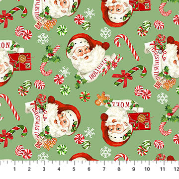 Peppermint Candy Green Multi