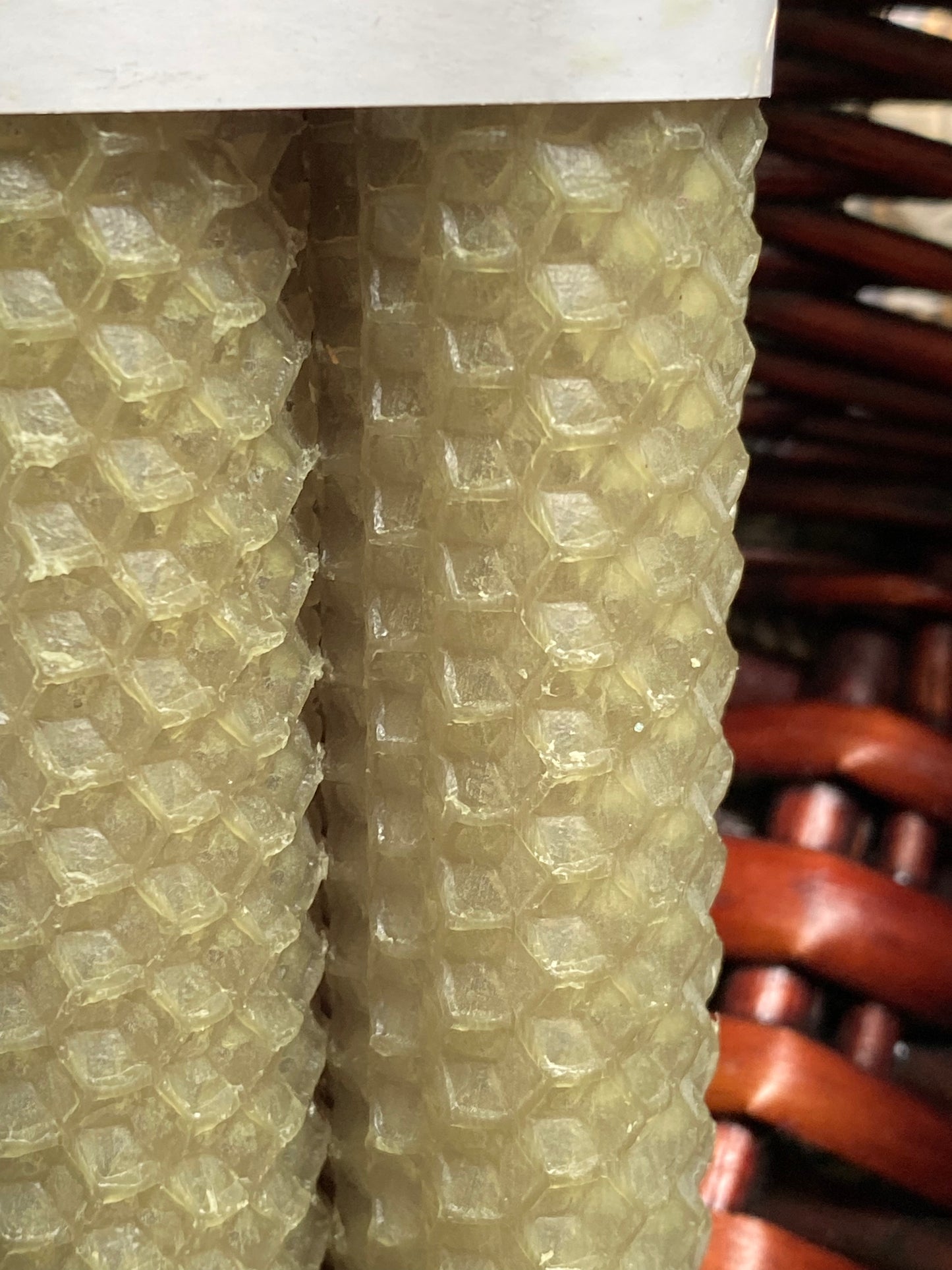 Locally Handmade 100% Pure Beeswax Candles