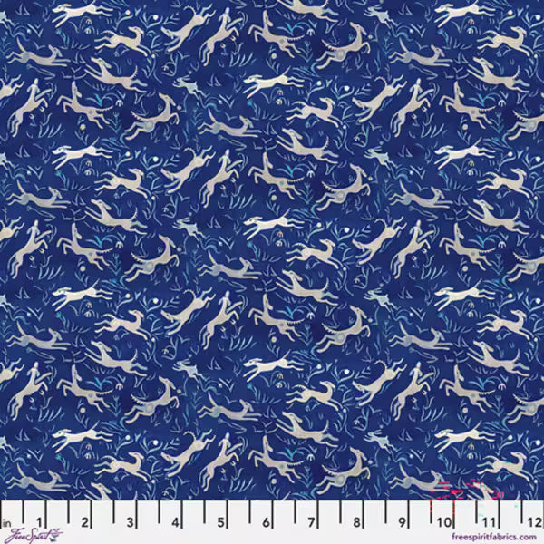 Chasing Rabbits in Azul by Adam Trest by the yard