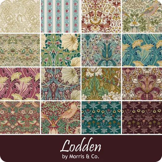 Lodden Fat Quarter Bundle Morris & Co. for FreeSpirit Fabrics