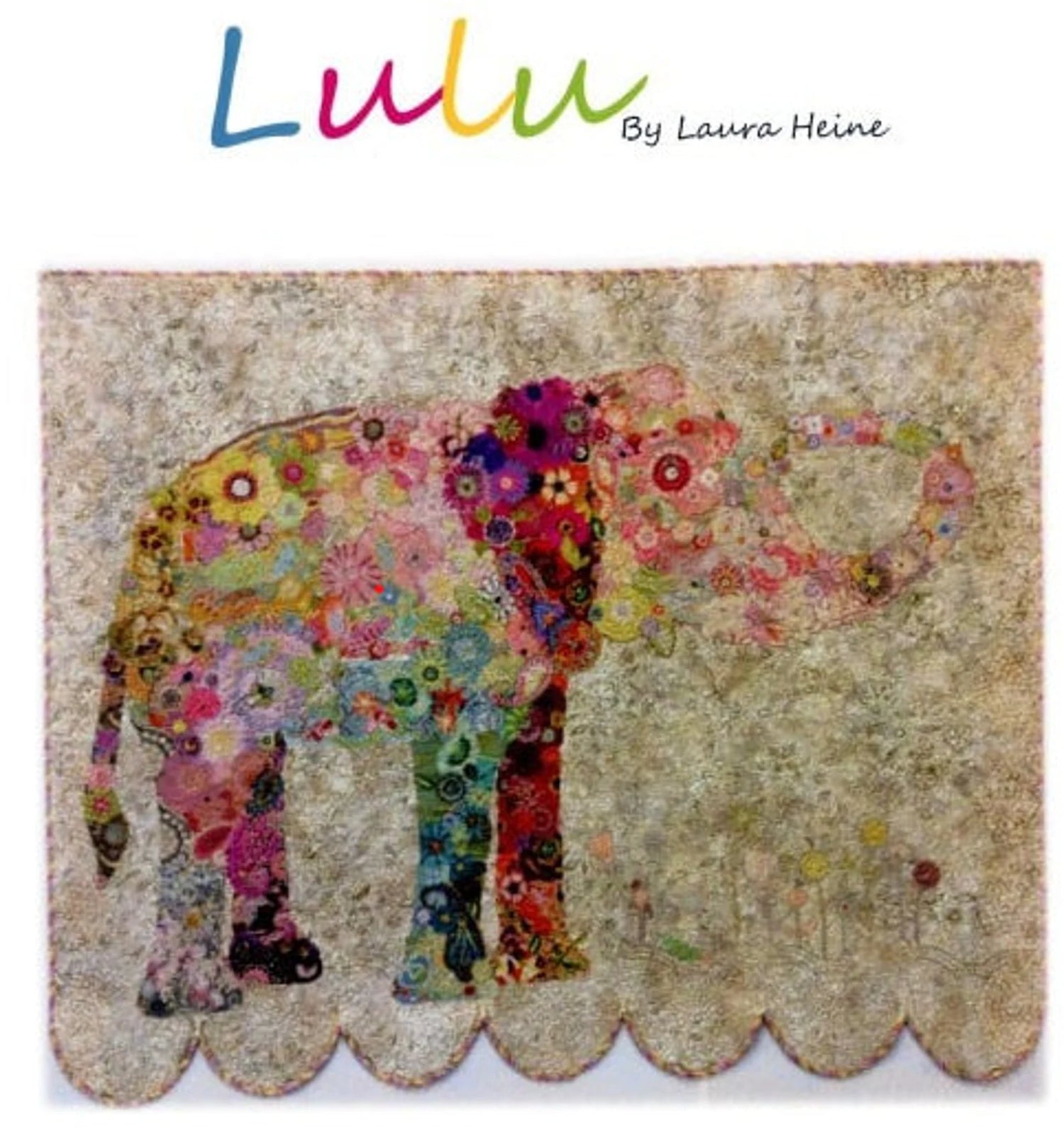 Lulu Collage Printed Pattern by Laura Heine