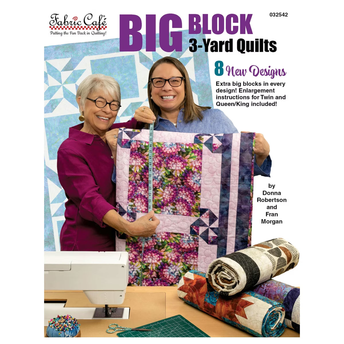 Big Block 3-Yard Quilts Book from Fabric Cafe
