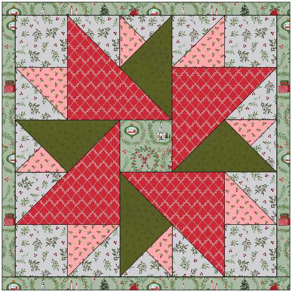 Happy Go Lucky Mistletoe Bundle with or without pattern