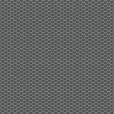 Cluck Cluck Bloom, Dark Taupe Chicken Wire