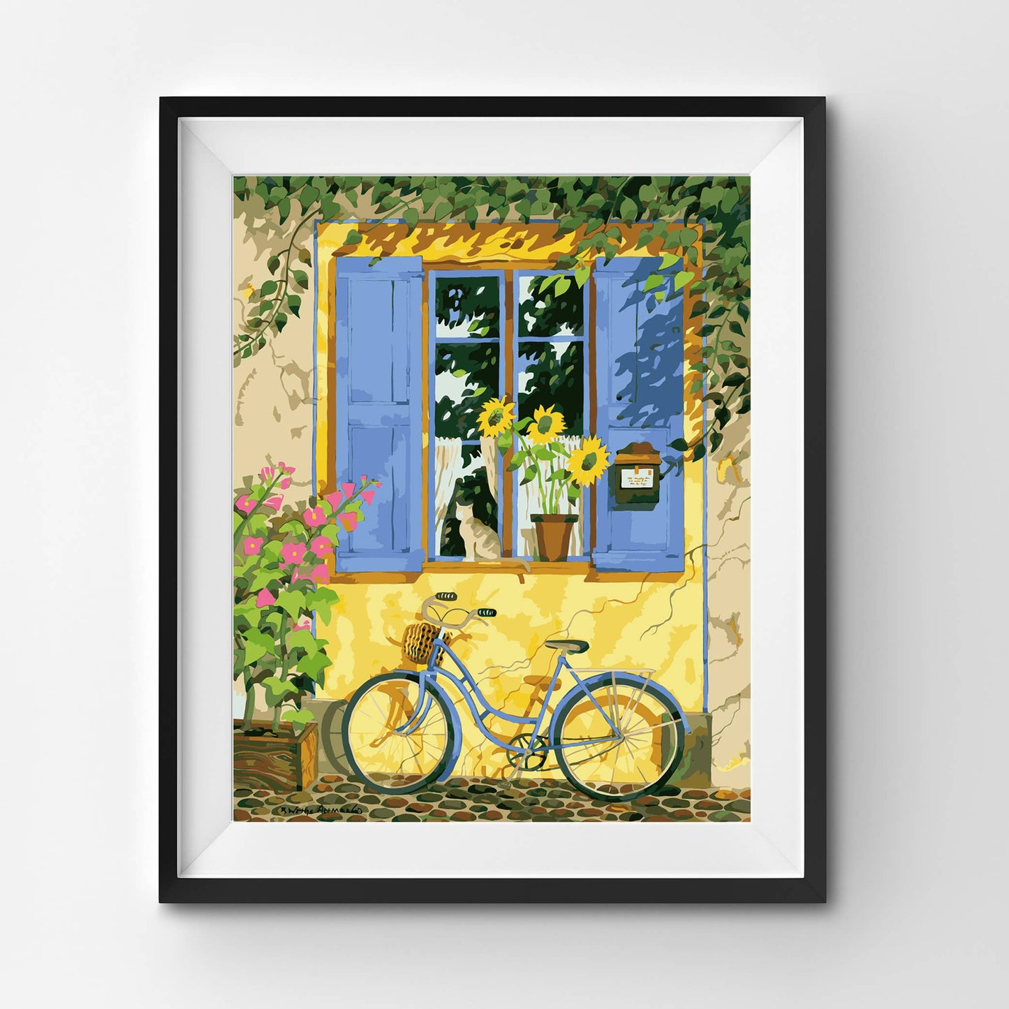 A Woman of Independent Means - Vintage Wall Art Paint Kit-Paint by numbers