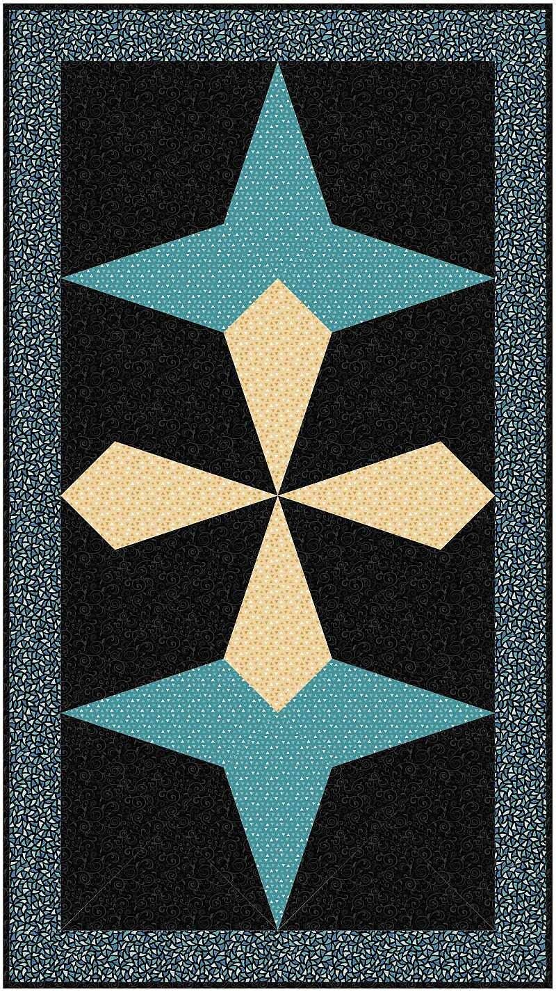 Night Sky Table Runner Quilt Pattern
