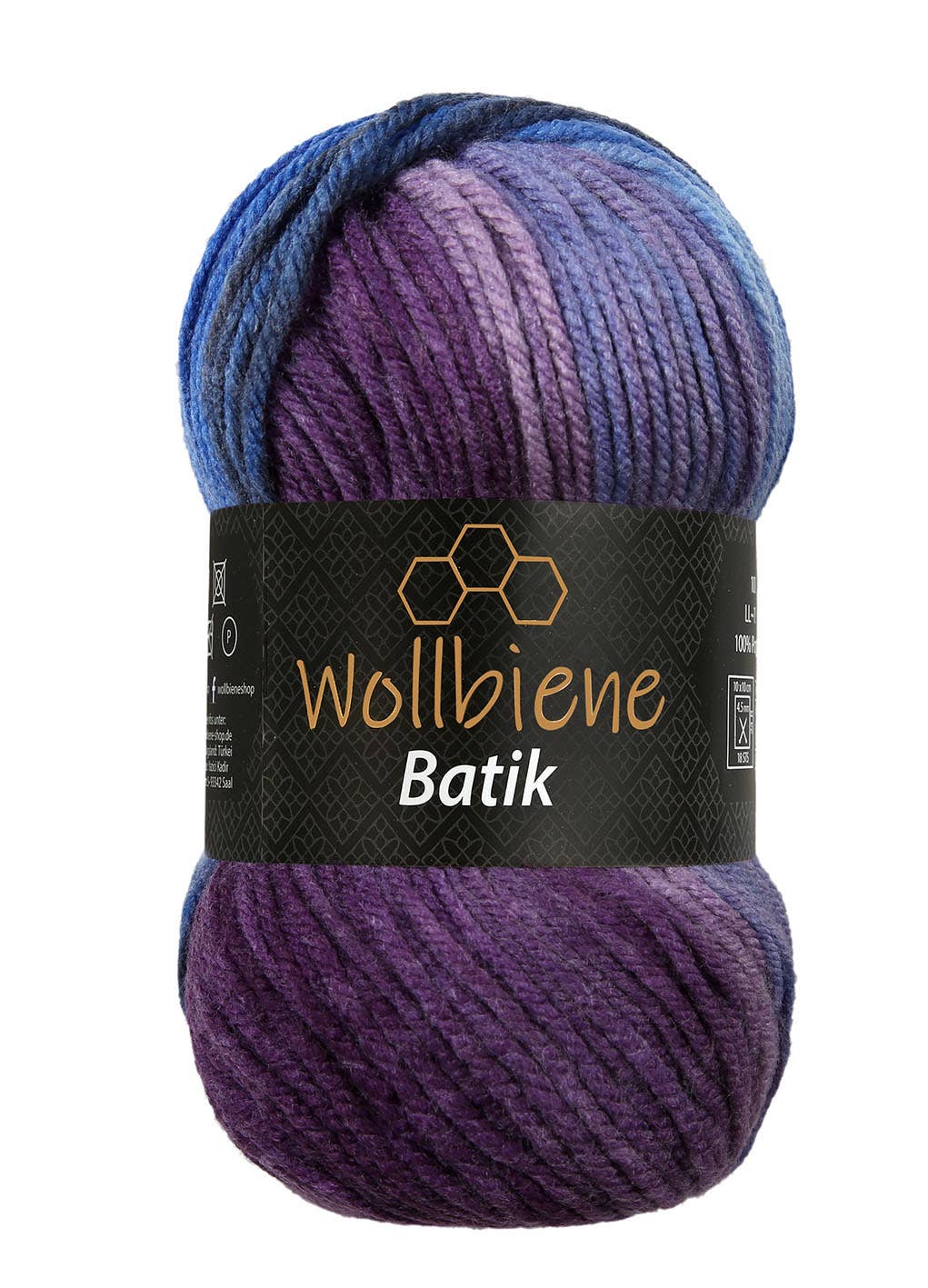 Wollbiene Batik Farbverlaufswolle Strickwolle