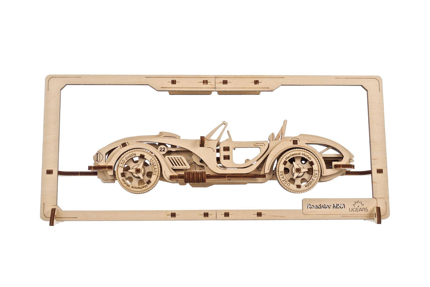 UGears Roadster MK3 2.5D Puzzle