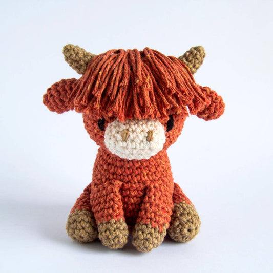 DIY Crochet Kit Highland Cow Aidan