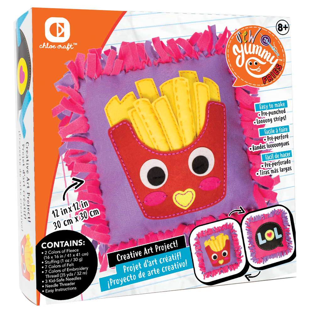Sewing DIY Kit for Kids - Your own Sew Yummy Pillow