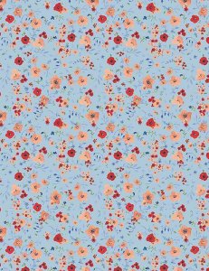 Country Cottage Small Florals Fabric by the Yard
