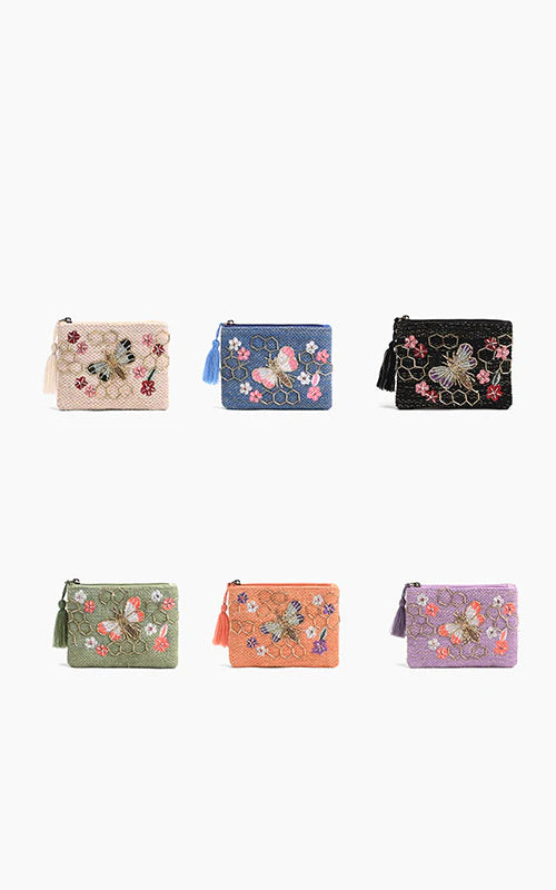 Colorful Bee Coin Bag