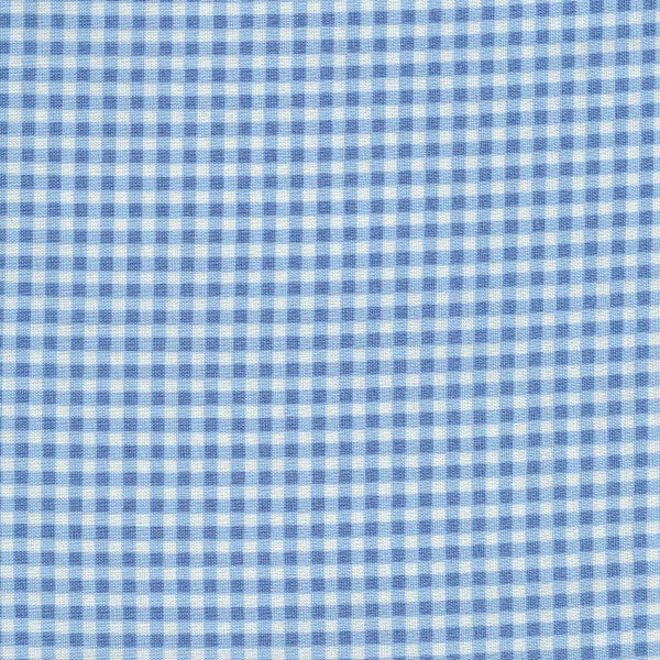 Beautiful Basics 610-B2 Light Blue Gingham Fabric by the Yard